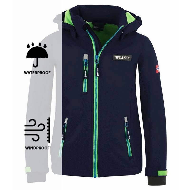Trollkids Preikestolen Softshelljacke Kinder