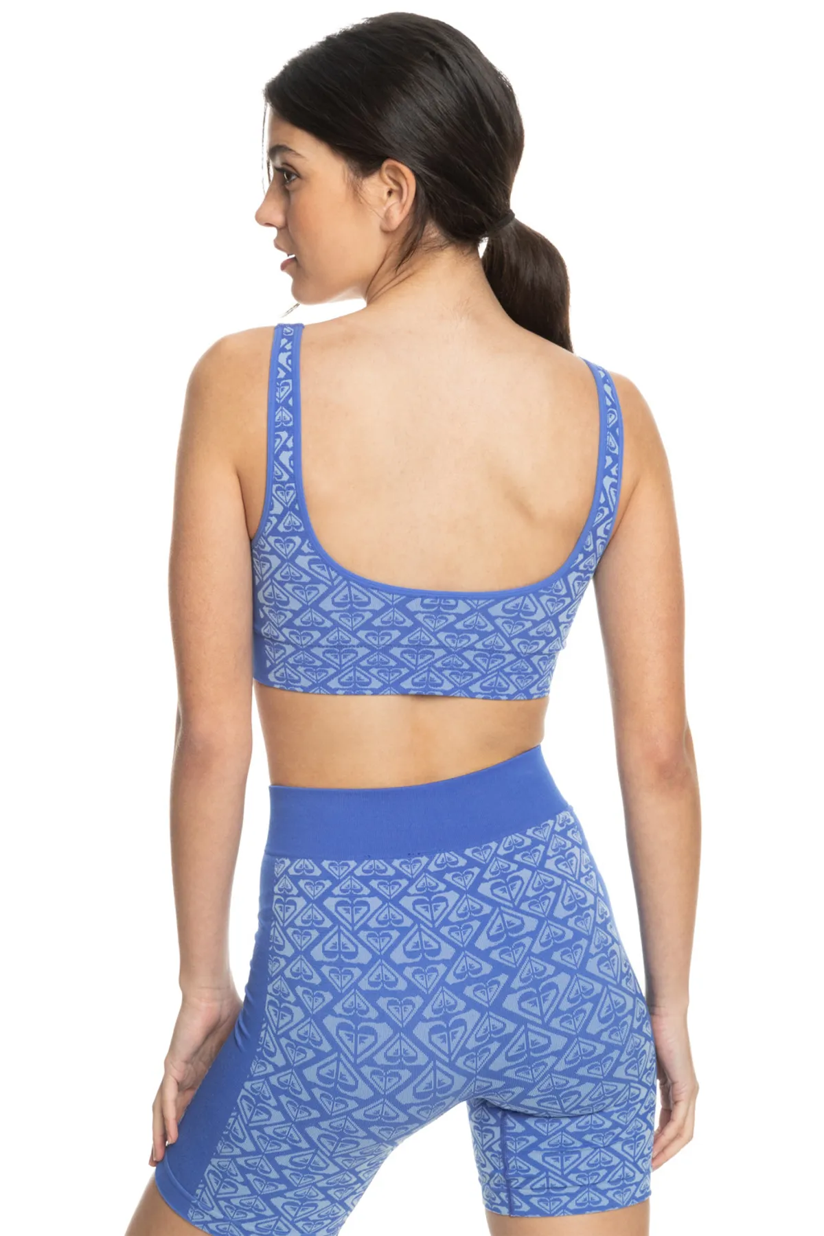 Roxy  Sport-BH ERJKT04107 AGAVE GRÜN VERY VISTA STRIPE