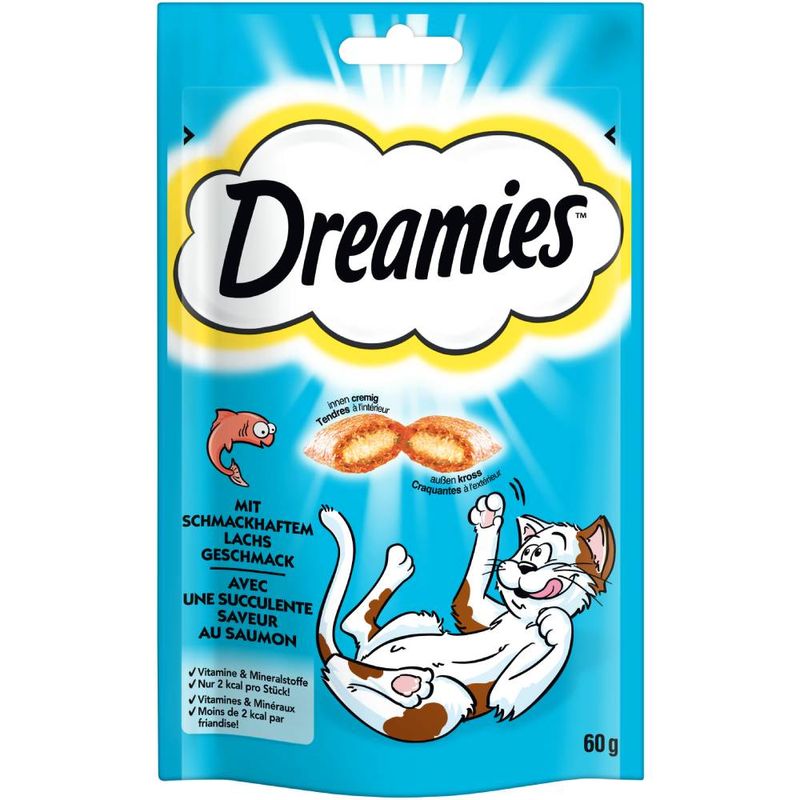 Probierpaket Dreamies Traumland 4 x 60 g zu TOP-Preisen | bitiba