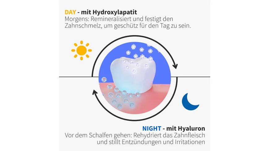 ZAHNHELD Zahnpasta Day & Night 150 ml