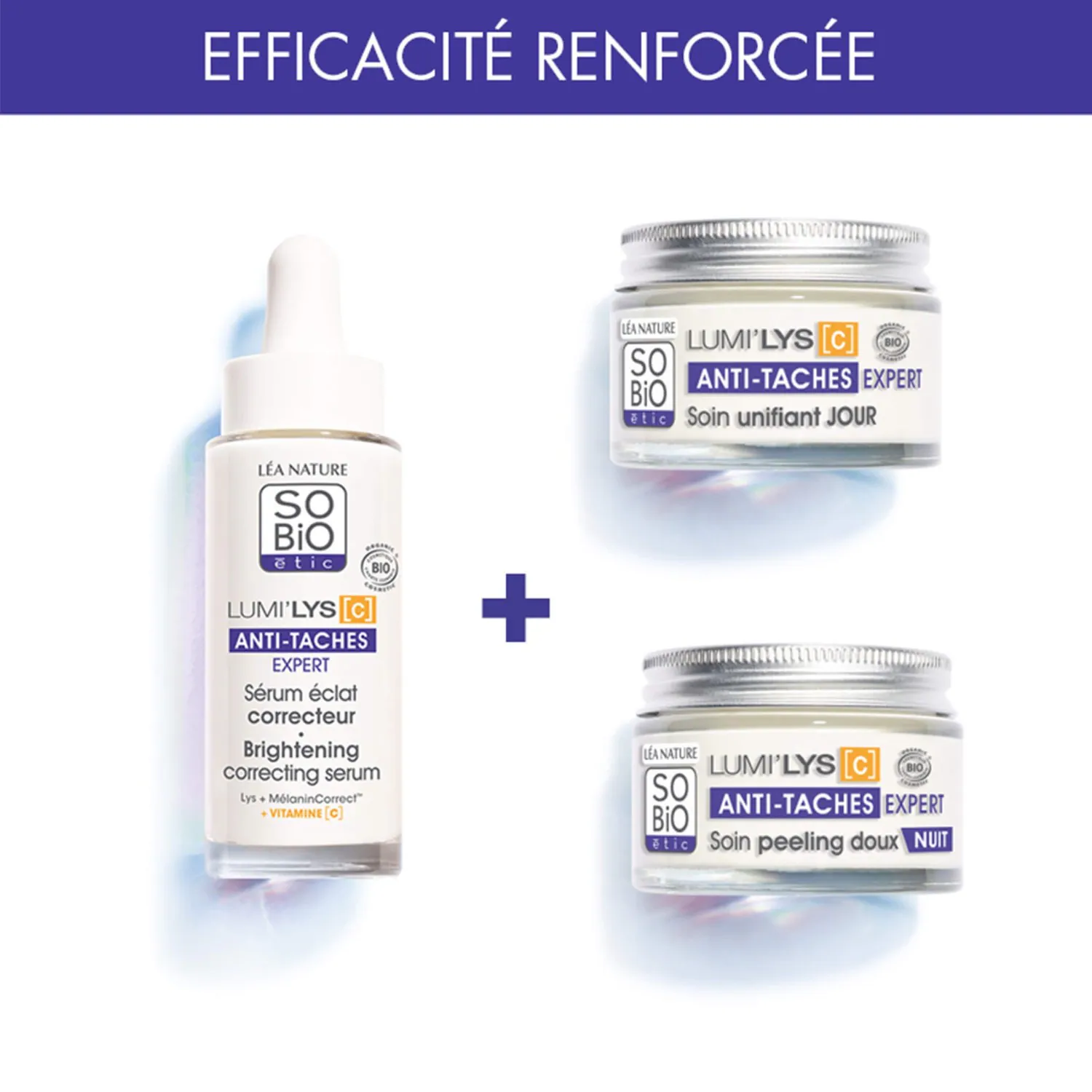SO BiO étic Brightening Corrective Anti-Dark Spot Serum, Lumi'lys [C]