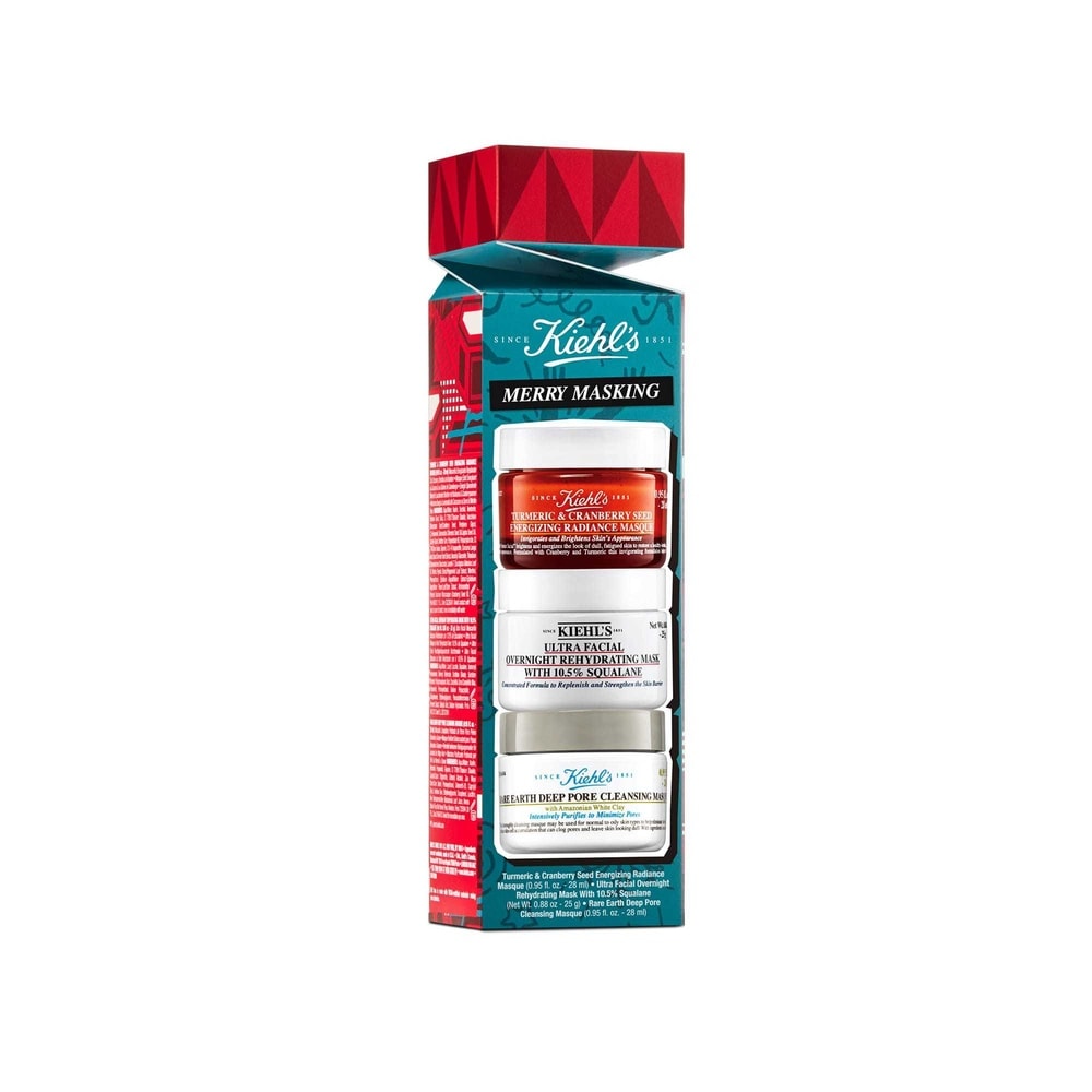 kiehl's Cracker Merry Masking Coffret soin visage Multi-Masques