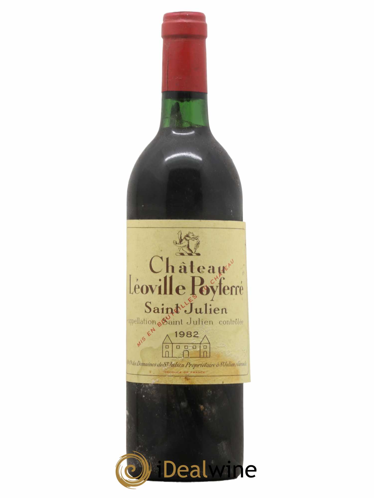 Château Léoville Poyferré 2ème Grand Cru Classé  1982 - Lot de 1 Bouteille