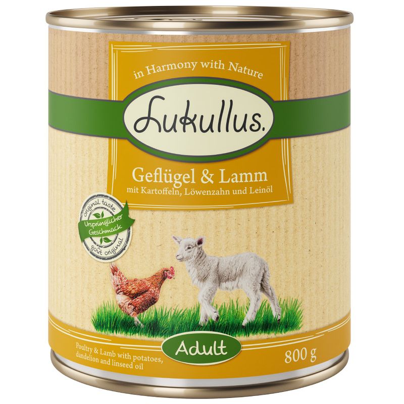 Sparpaket Lukullus Naturkost 24 x 800 g
