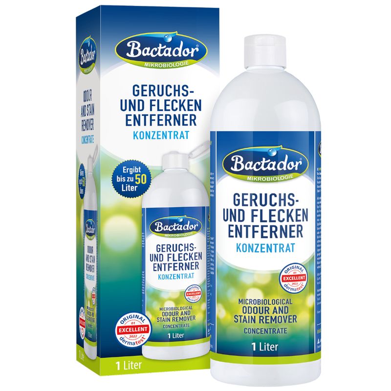 Bactador Geruchs- und Fleckenentferner zu TOP-Preisen | bitiba %