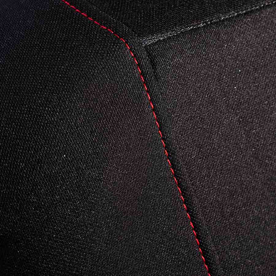 Sitzbezug Universal Budget schwarz-rot, 9-teiliges Komplettset - ATU