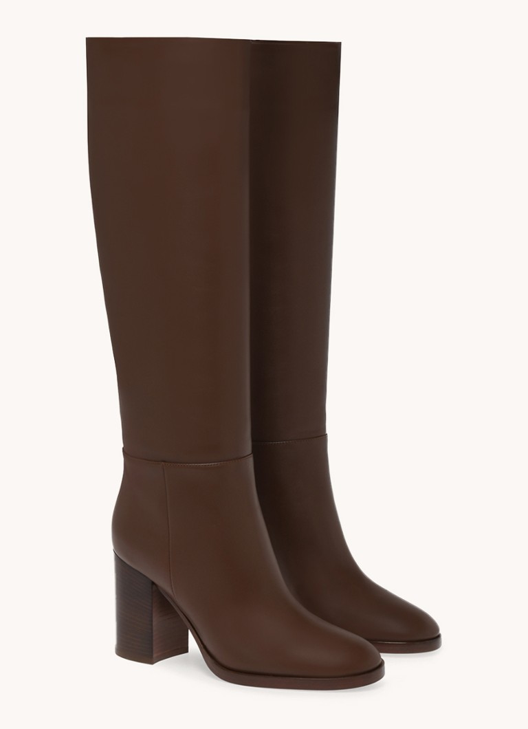 Buty Santiago ze skóry cielęcej od Gianvito Rossi