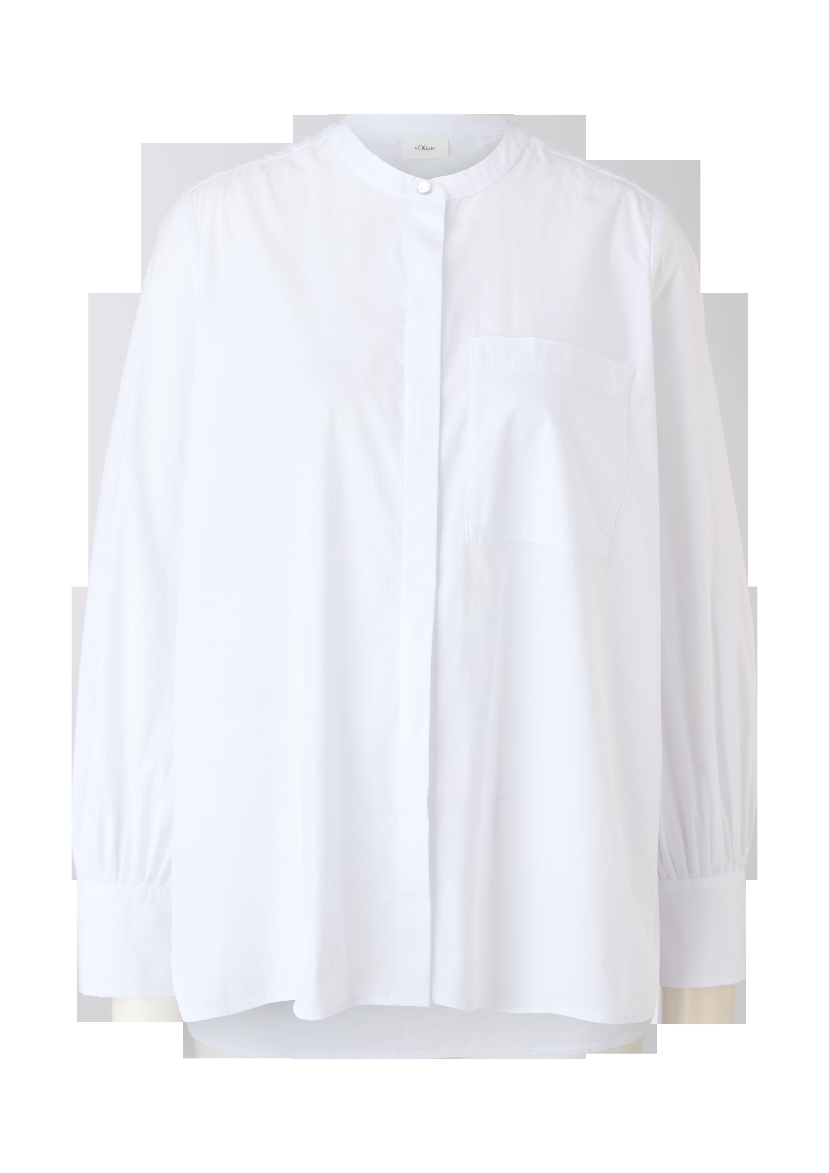 Bluse aus Baumwollstretch  2123212-0100