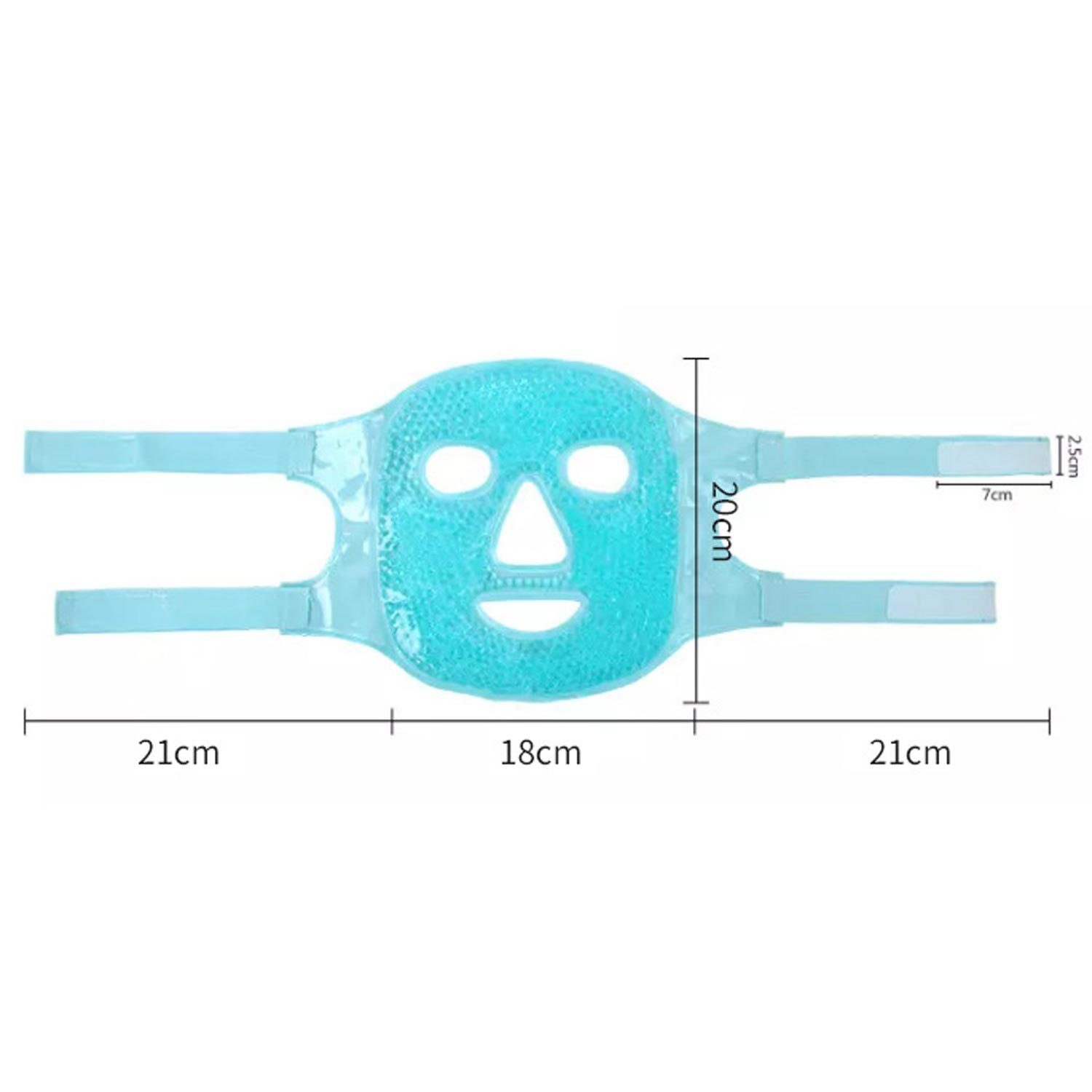 TOPMELON Gesichtsmaske wiederverwendbare Schönheitsmaske, 1-tlg., einstellbar
