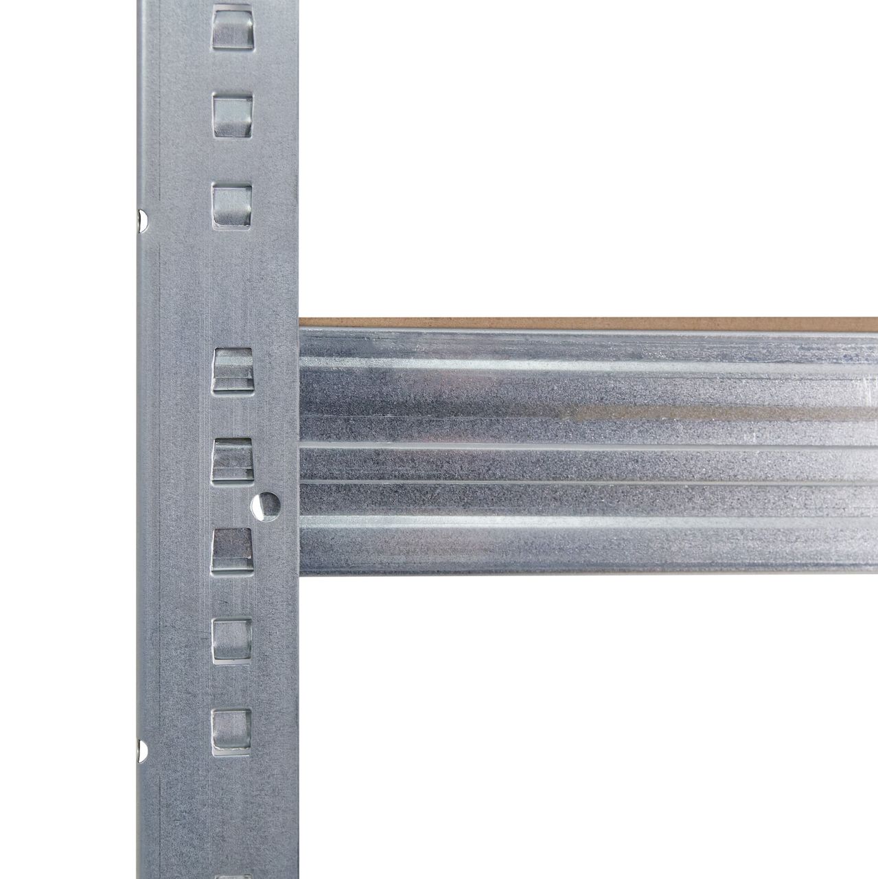 Shelfplaza PRO 230x120x60cm Schwerlastregal in verzinkt mit 5 Böden