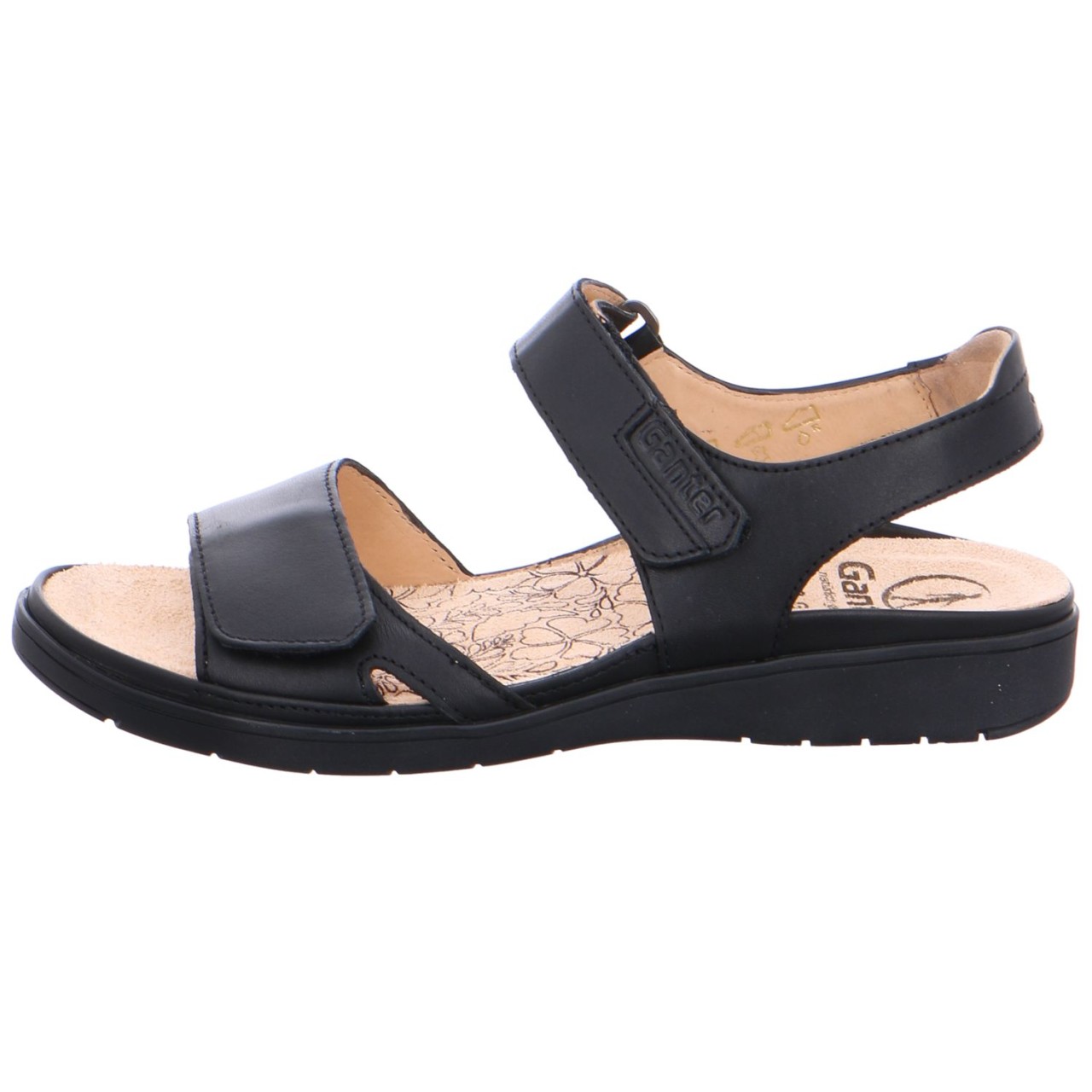 GANTER Komfort Sandalen schwarz Gina