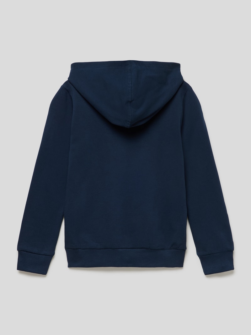 Hoodie mit Motiv-Print Modell 'SWEAT HOODIE' in marineblau