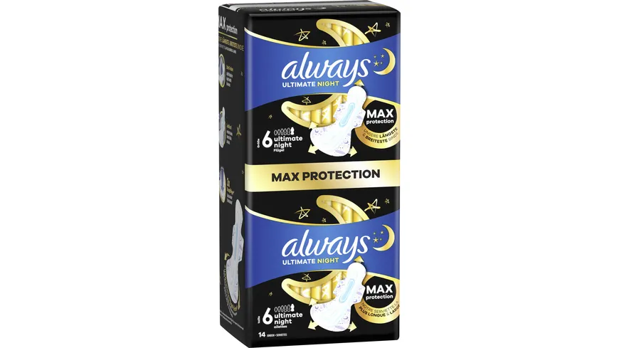 Always Damenbinden Ultimate Night BigPack