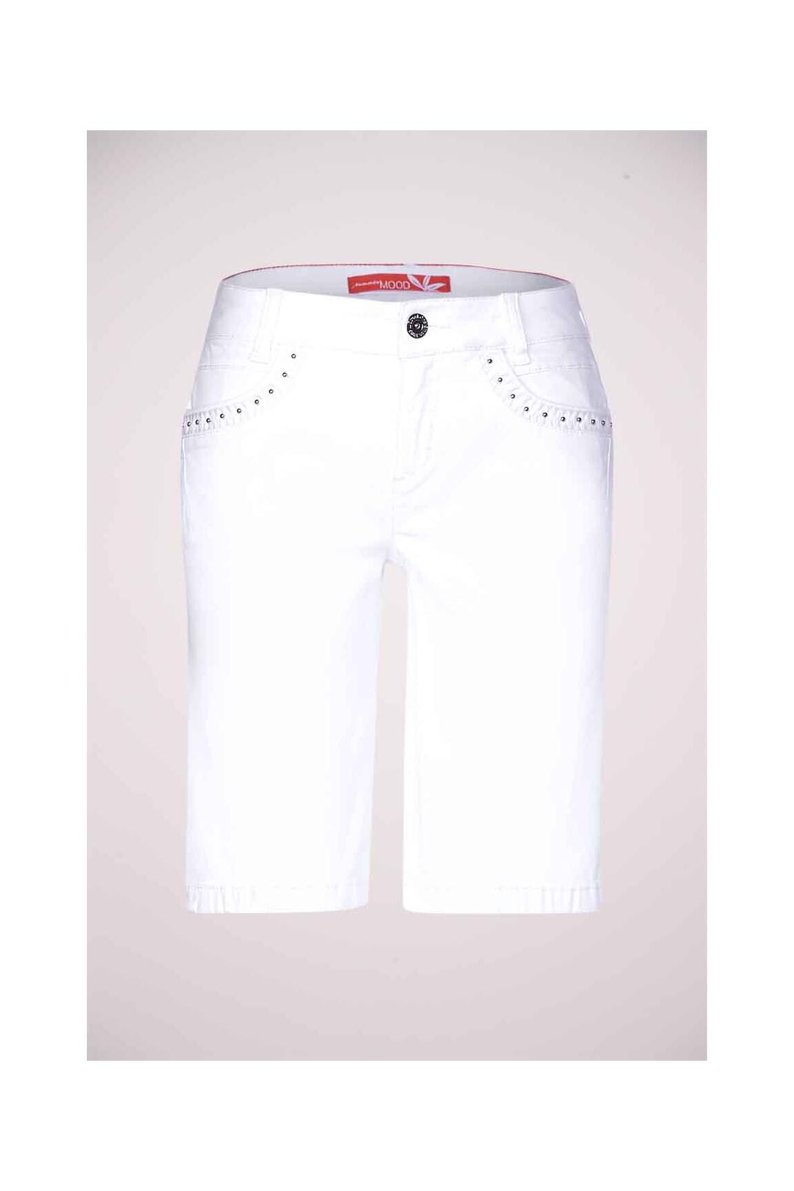 Street One Bermudas Femme couleur blanc