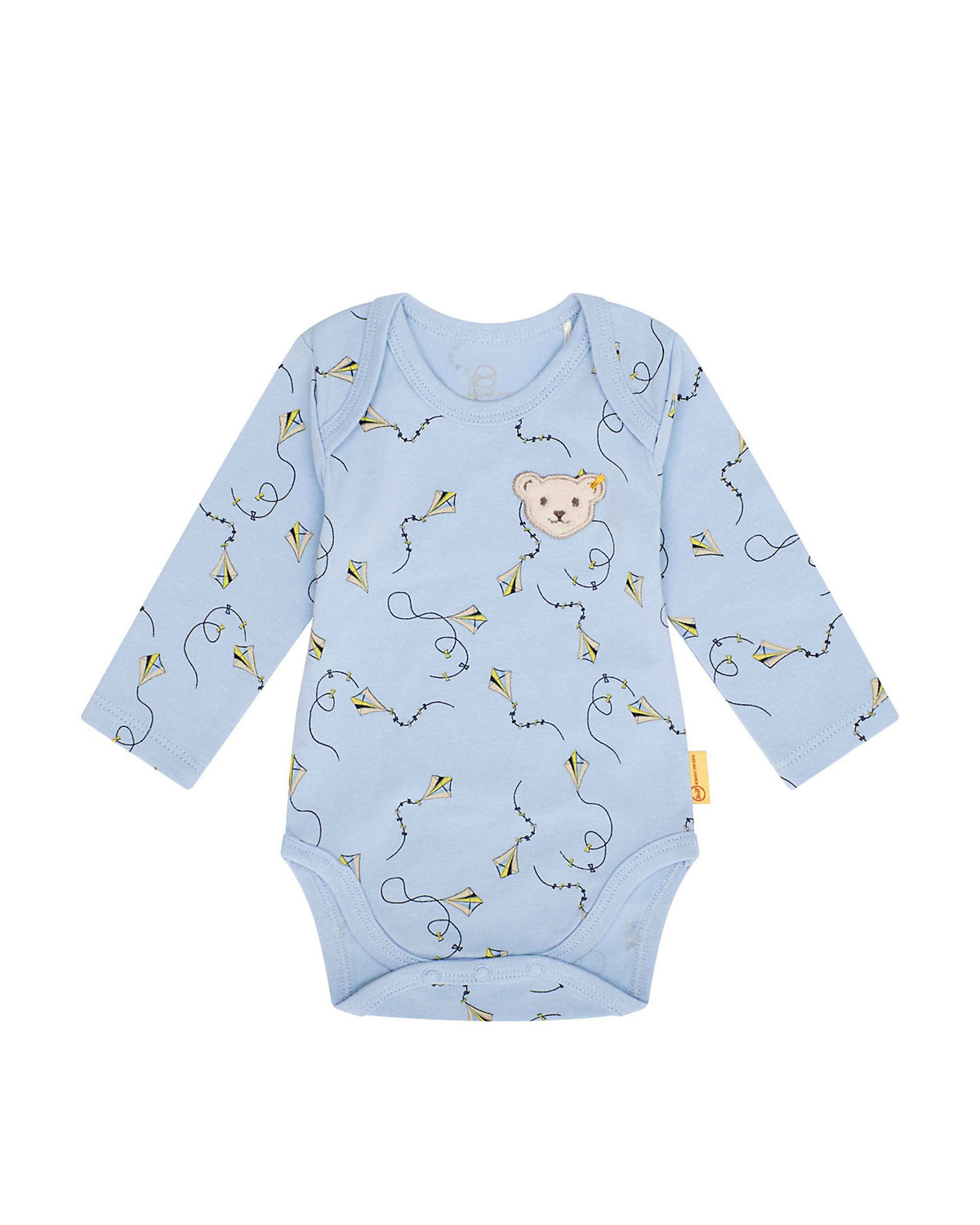 Body langarm Baby Wellness Drachenprint mit amerikanischen Kragen Bodys