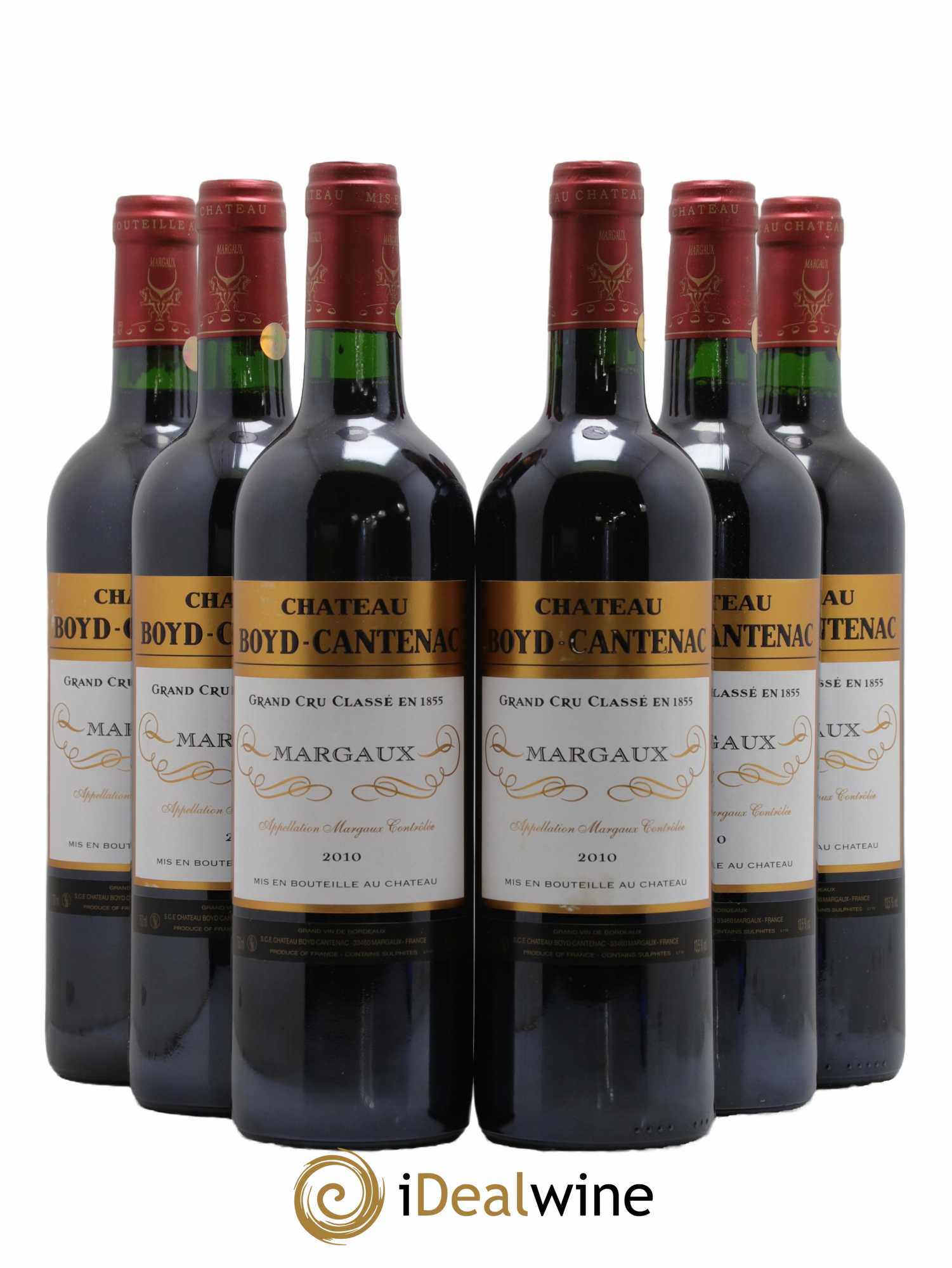 Château Boyd Cantenac 3ème Grand Cru Classé  2010 - Lot de 6 Bouteilles