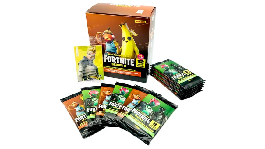 Panini FORTNITE Serie 2 Trading Cards - Mega Blasterbox