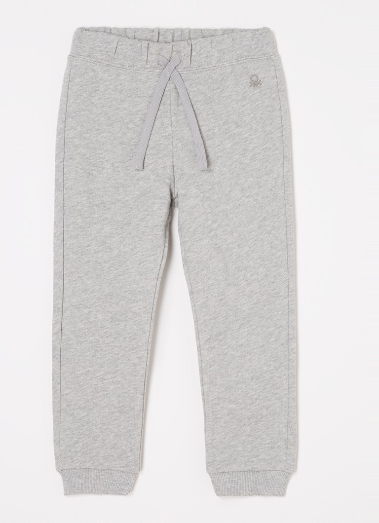 Pantaloni de trening Benetton slim fit cu șnur de strângere