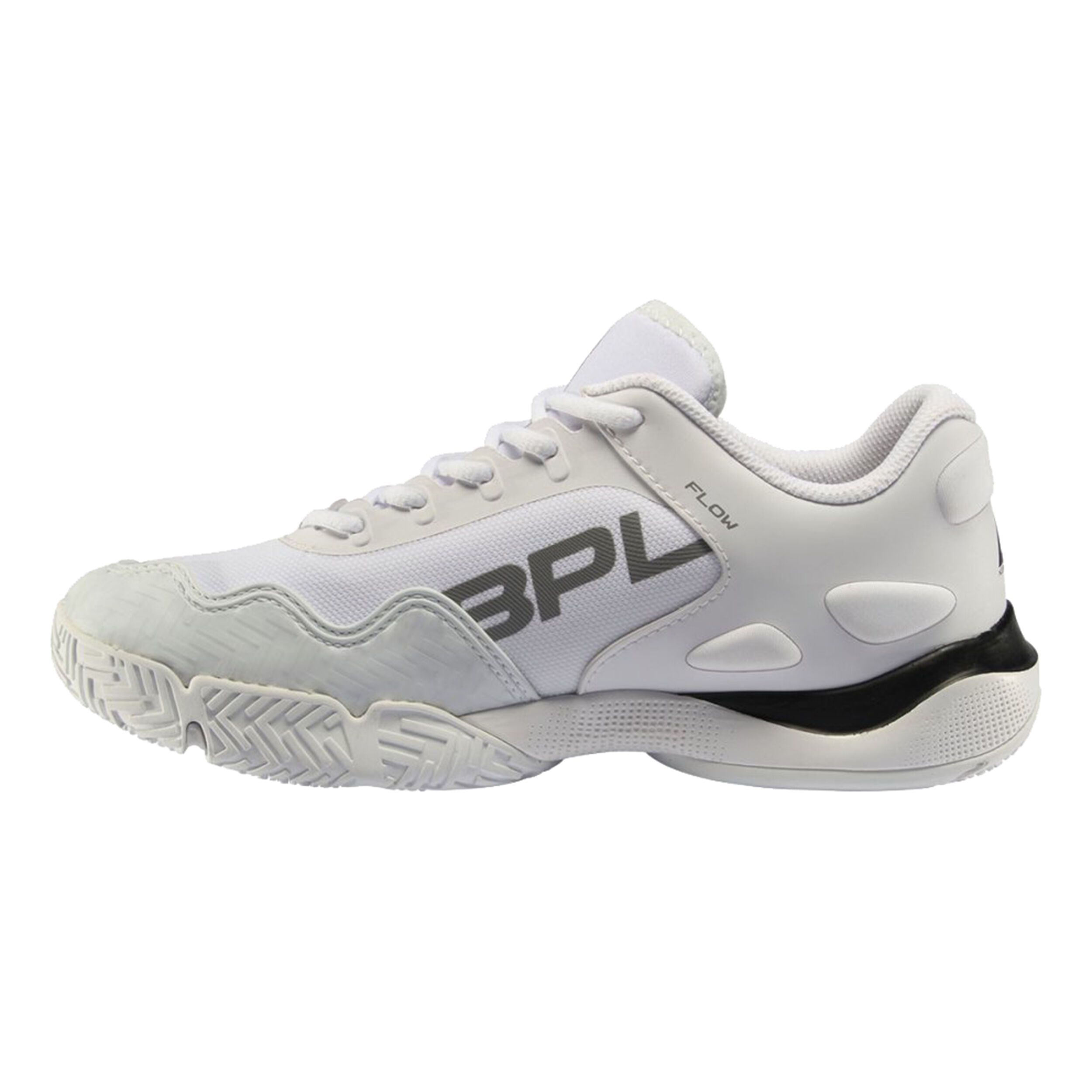 Padelschuh Damen - Weiß, Schwarz