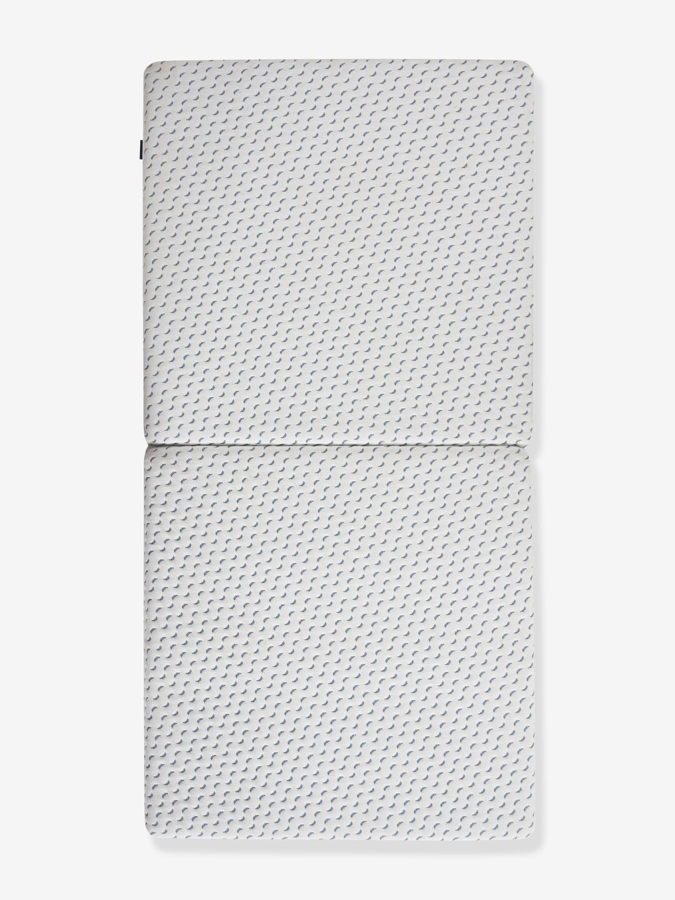 Matelas pliant bébé 60x120 cm CANDIDE Green Ocean Friendly blanc