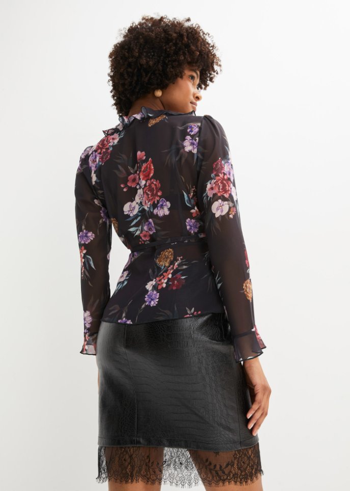 Chiffon-Bluse