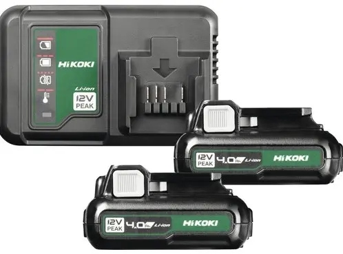 Accesorii HiKOKI UC12SLWFZ Pachet de baterii 2x 12V 4.0Ah în CUTIE