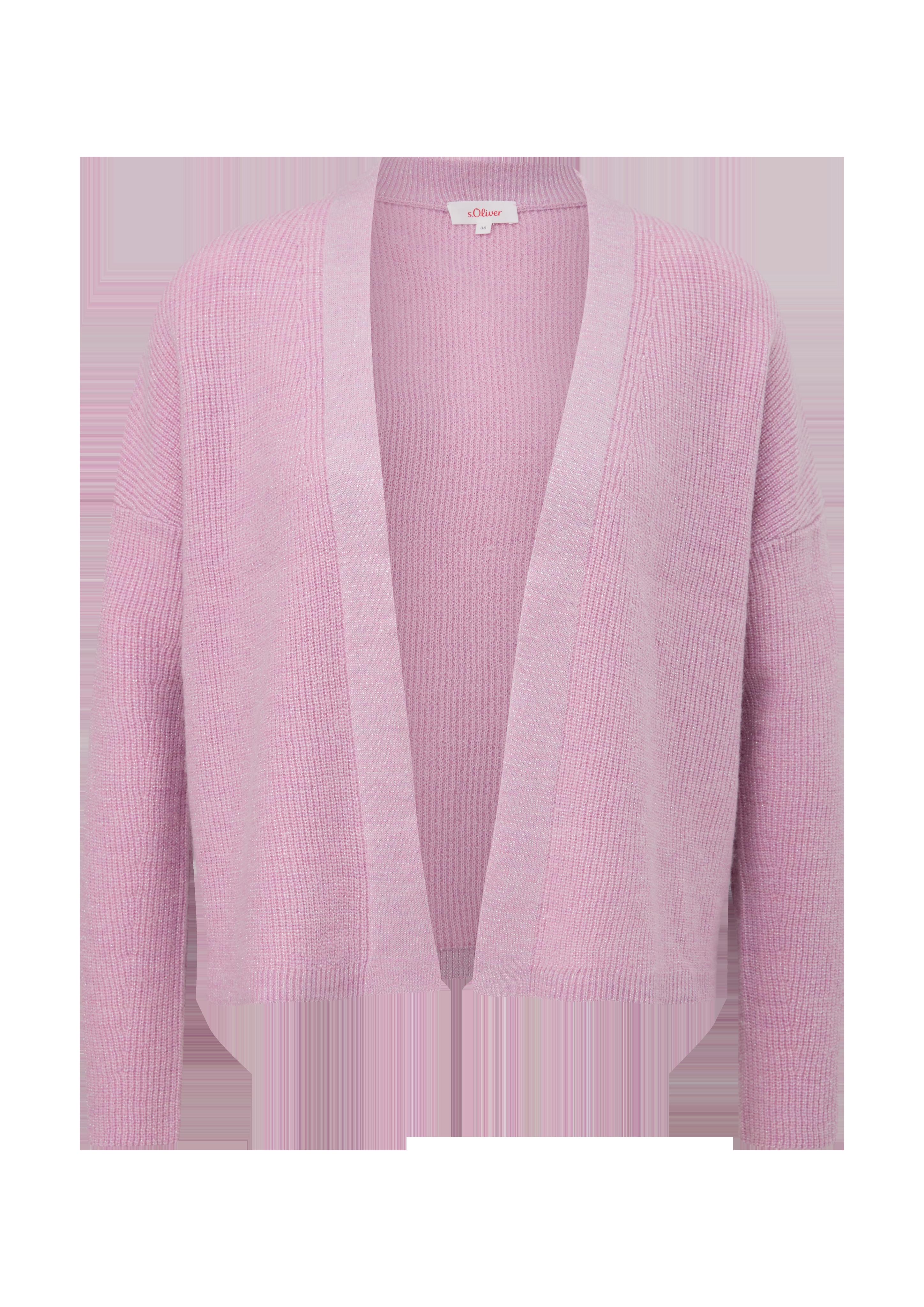 Cardigan mit Glitzergarn  2123789-40W7