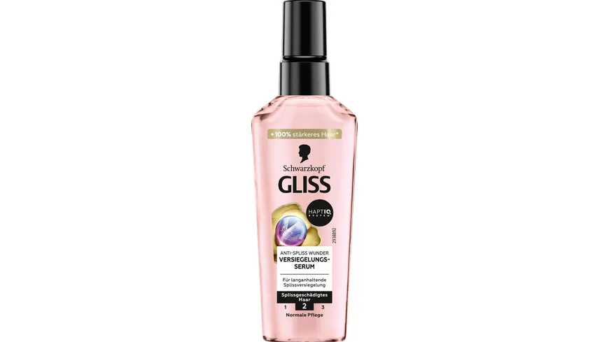 SCHWARZKOPF GLISS KUR Anti-Spliss 2-in-1 Kur Anti-Spliss Wunder 75ml 75 ml