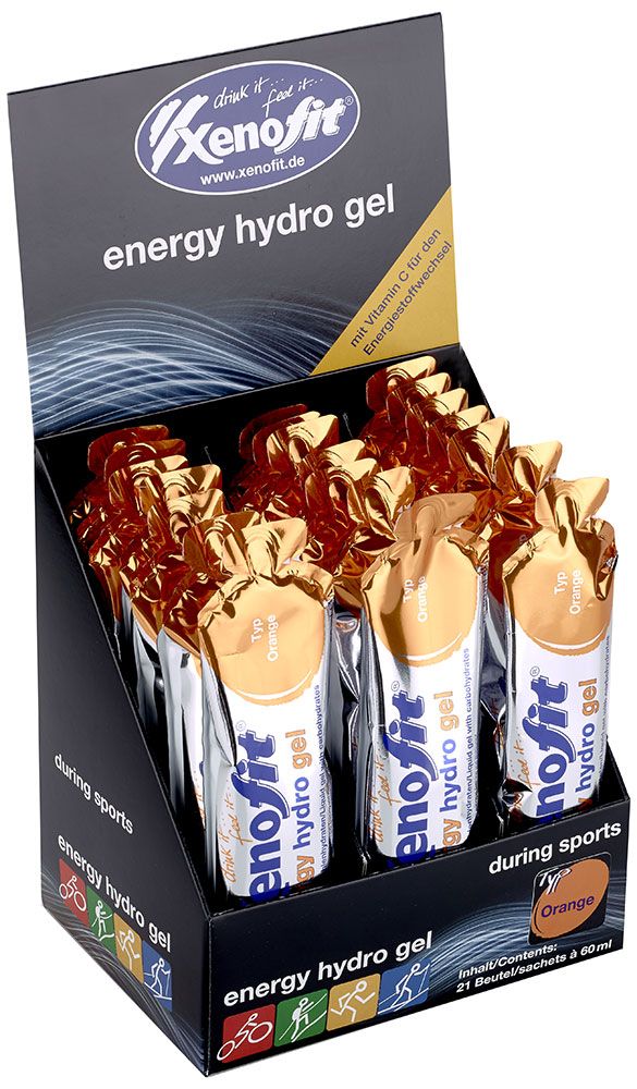 Xenofit Energy Hydro Gel 21x60ml Box kaufen | Bike-Discount