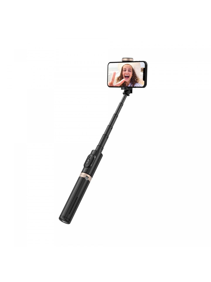 XO XO Selfie-Stick Stativ mit Bluetooth Verbindung in in Schwarz günstig kaufen onesize
