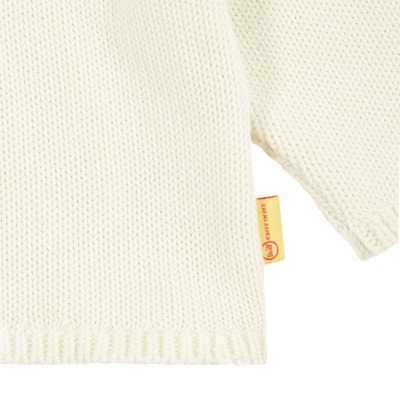 Pullover GOTS, beige für Mädchen