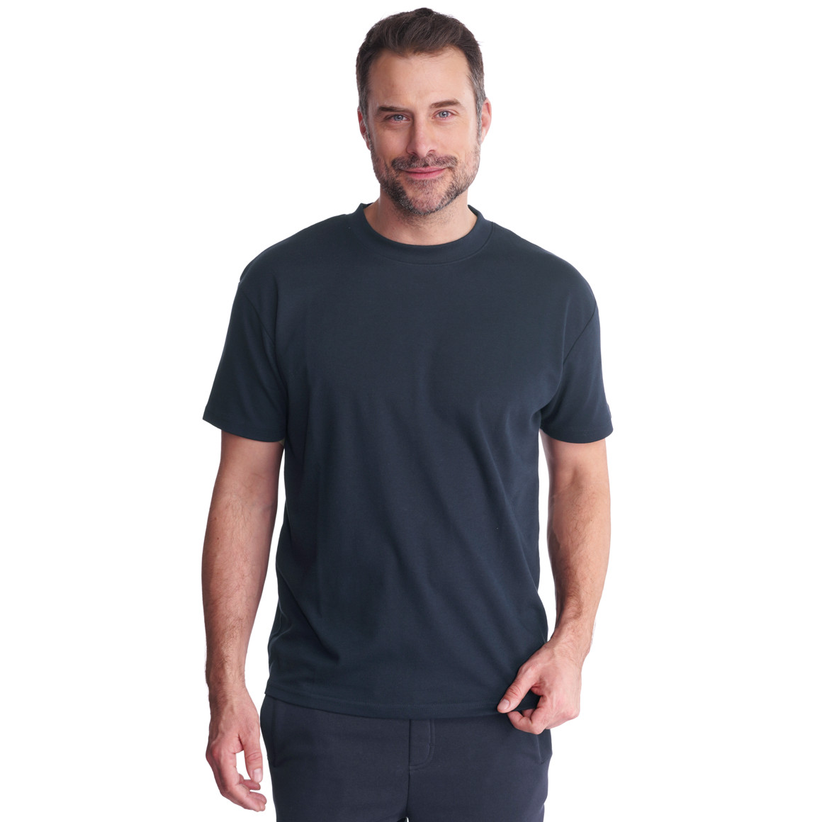 Herren T-Shirt unifarben
