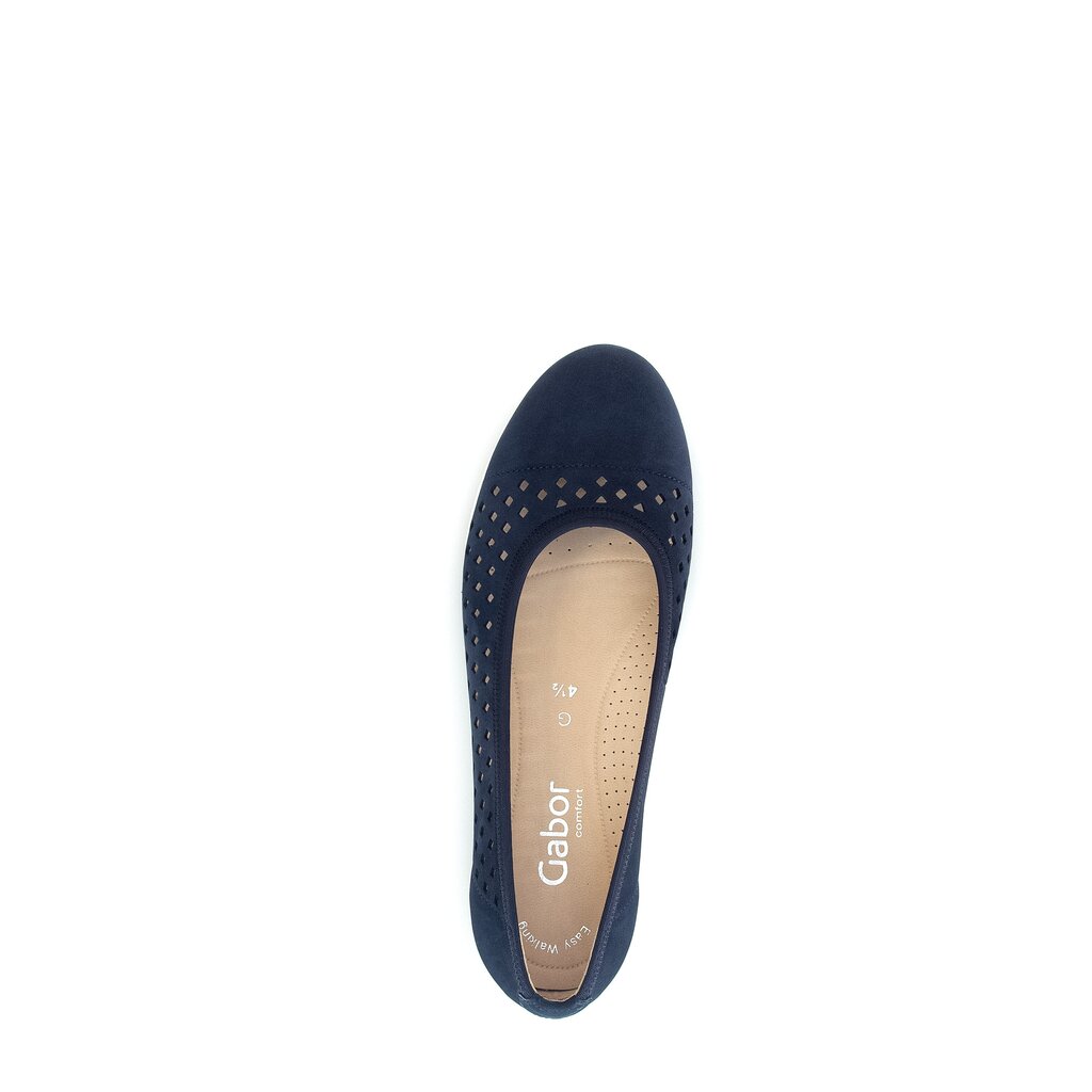 Gabor comfort Sportliche Ballerina blau