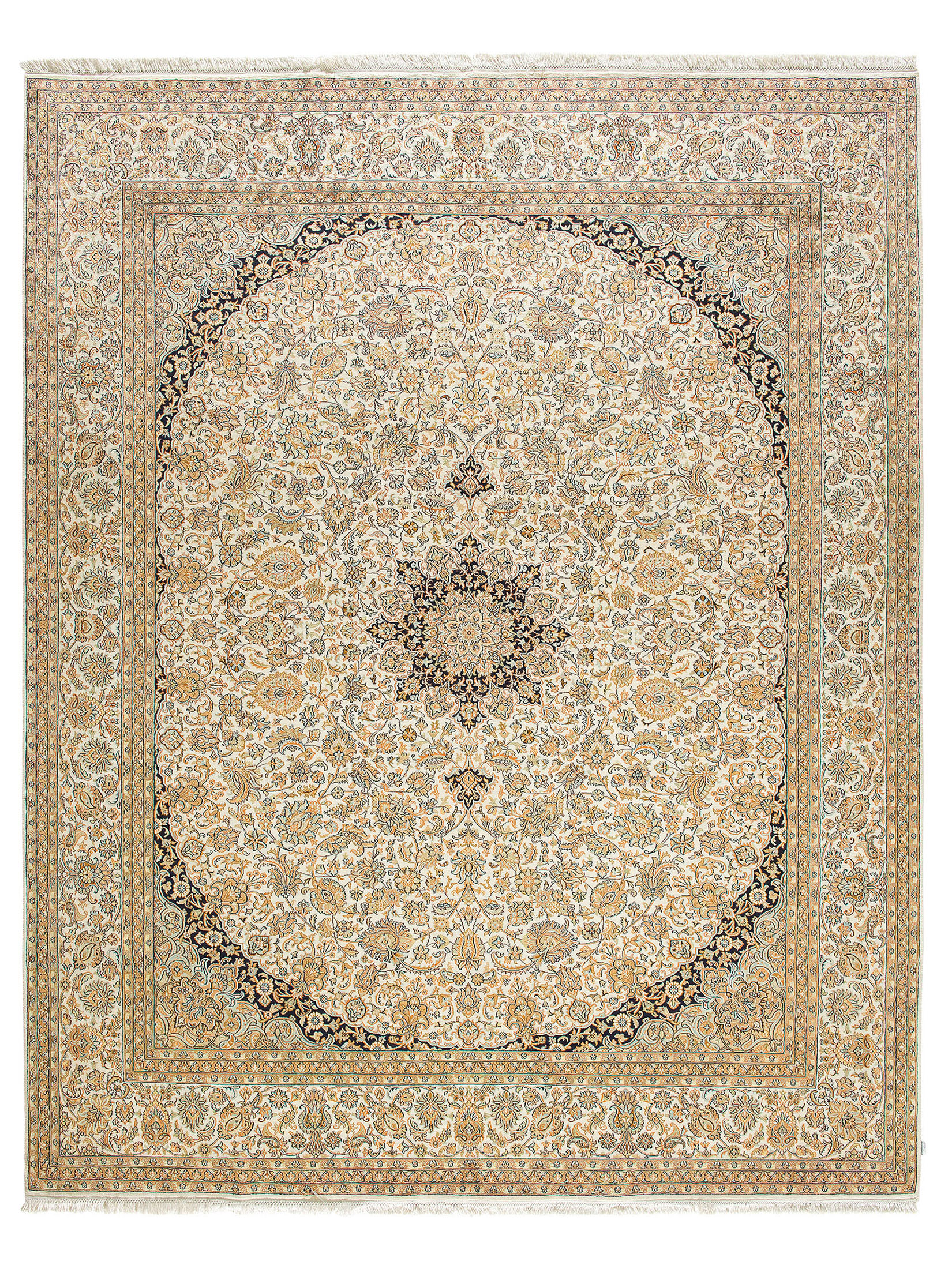 Kaschmir Seide 18/18 ca. 249 x 314 cm, Unikat / Einzelstück