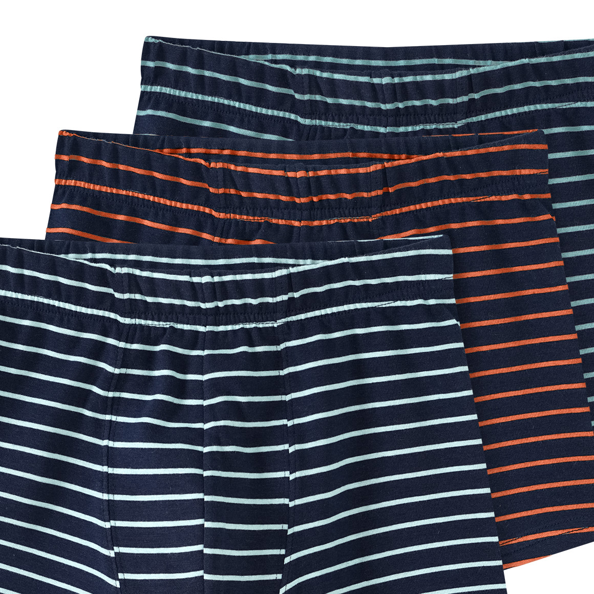 3 Jungen Boxer mit Ringeln