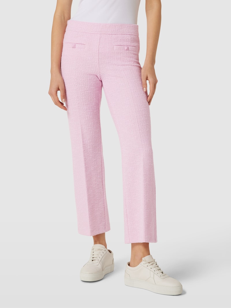 Stoffhose mit Bügelfalten Modell 'FAITH' in rosa