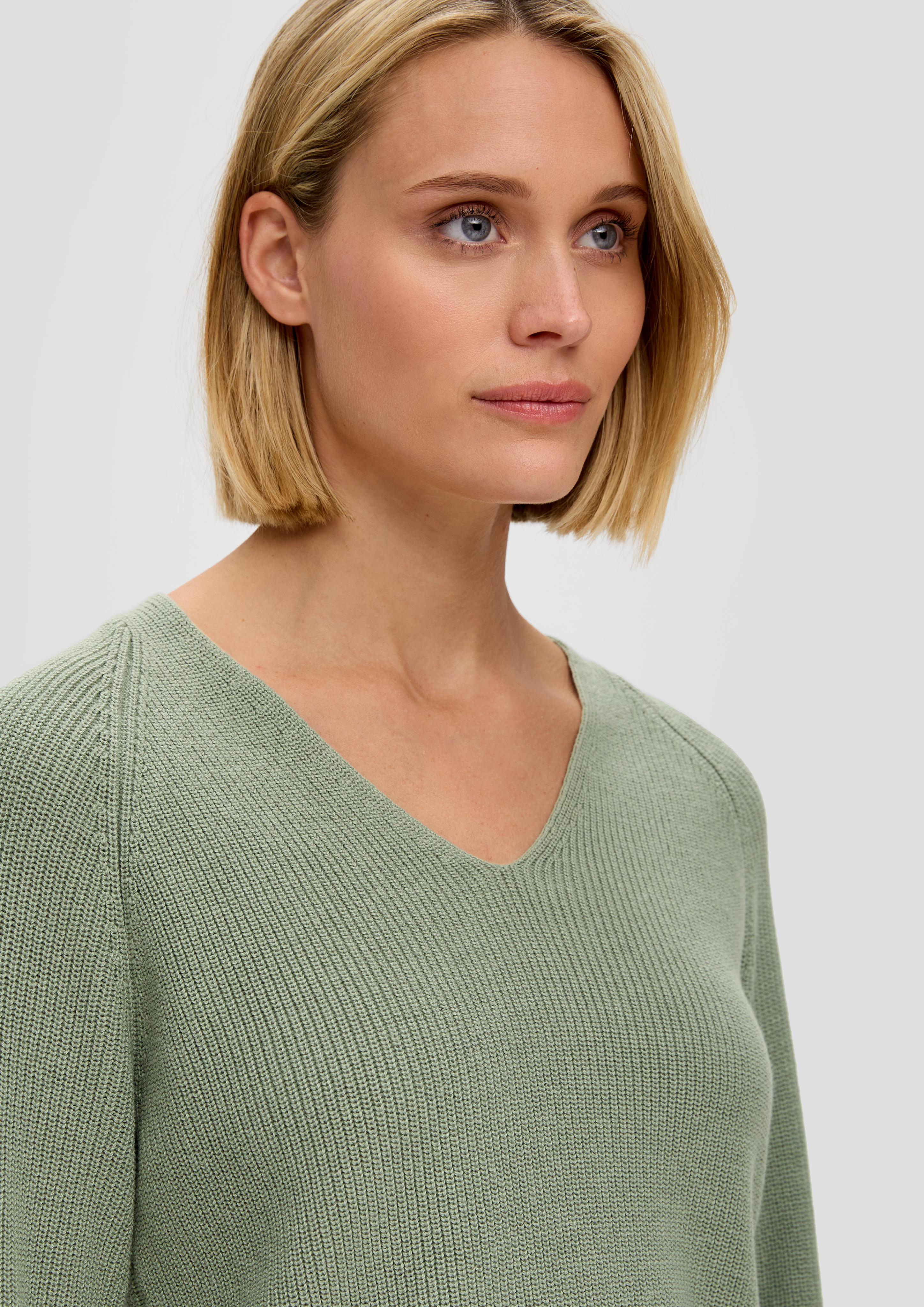 Strickpullover mit Raglanärmeln  2133060-7210