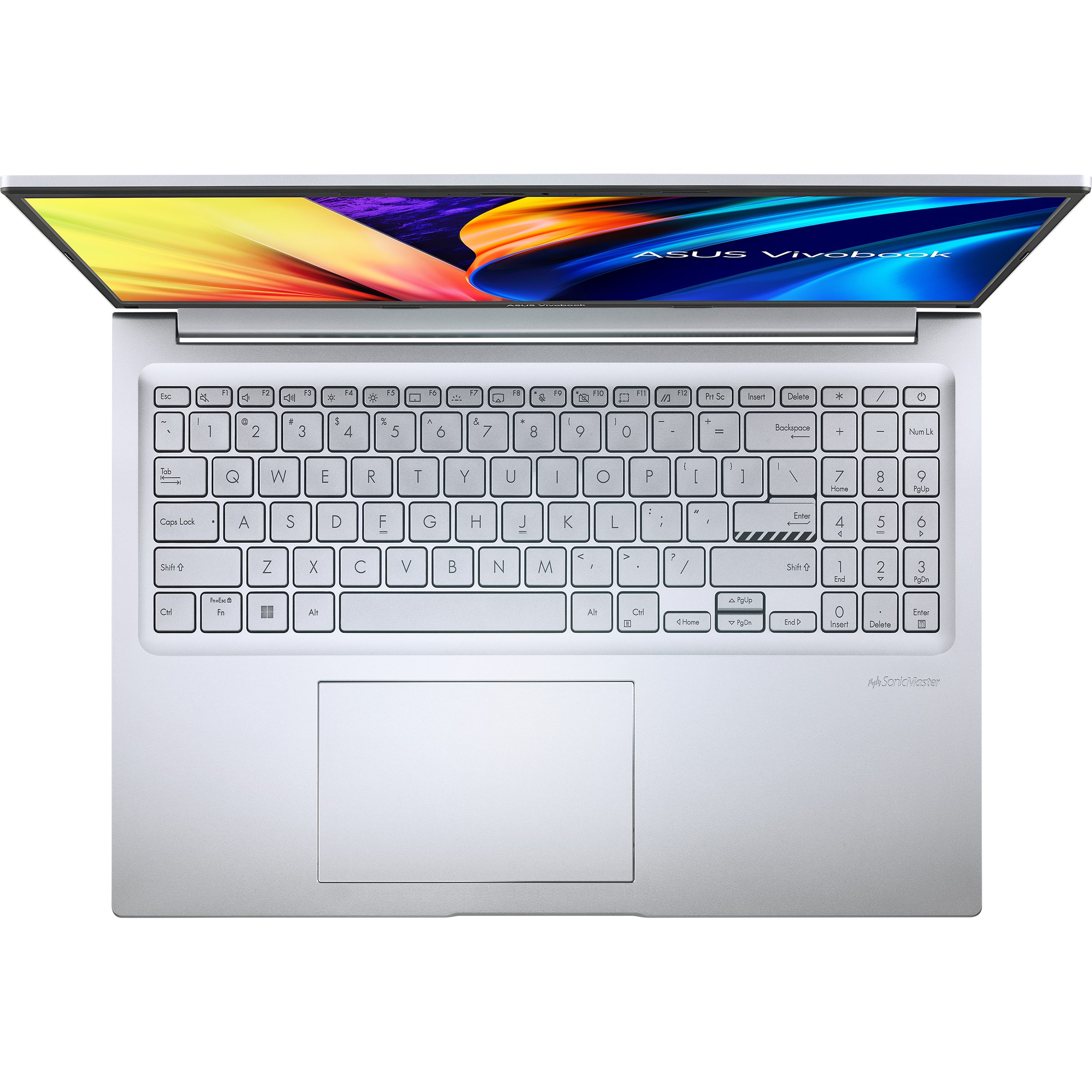 Asus Vivobook (X1605ZA-MB339W), Silber Notebook (40,60 cm/16 Zoll, Intel Pentium Gold 8505, 512 GB SSD, Intel Pentium Gold 8505 Prozessor)