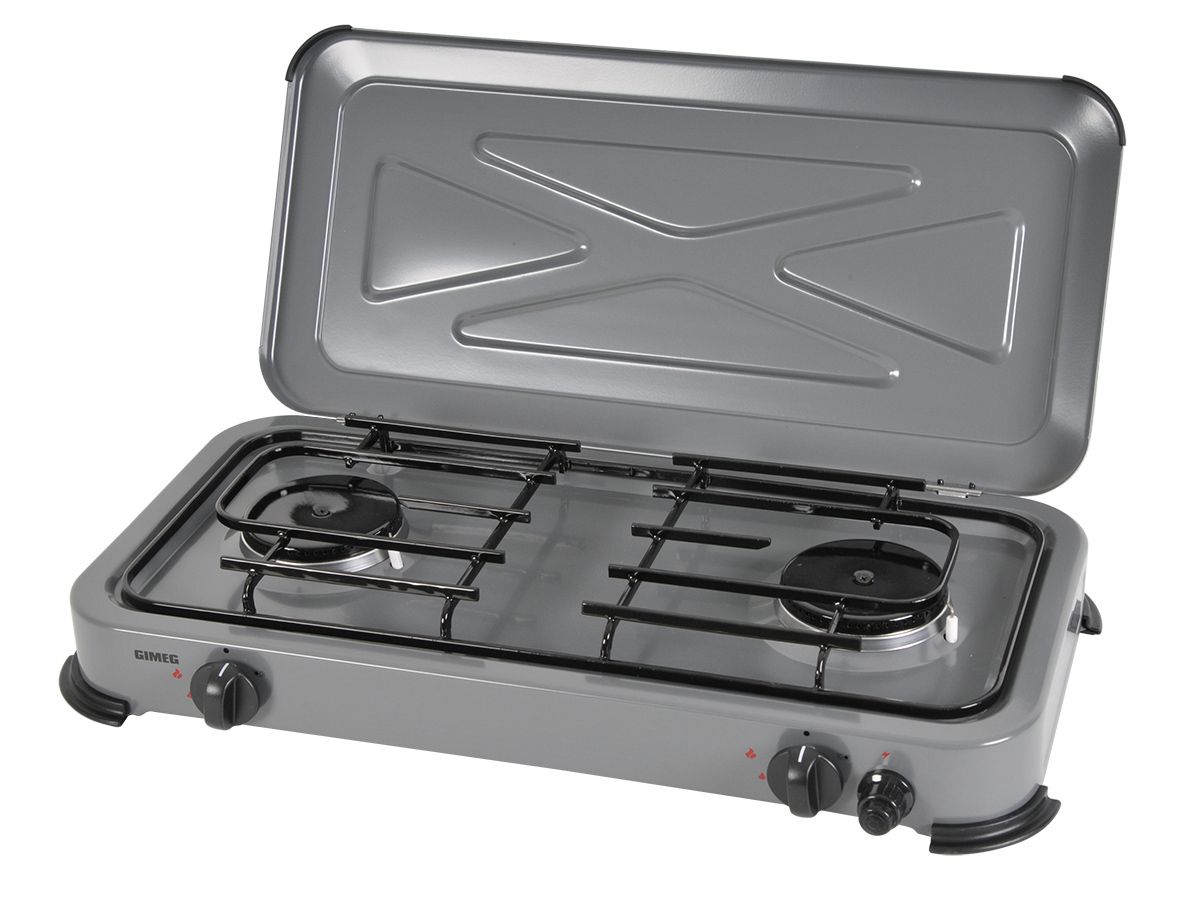 Gimeg DuoGrill 2-flammiger Gaskocher