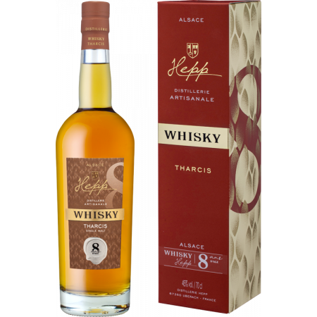 WHISKY THARCIS DISTILLERIE HEPP 8 ANS - EN ETUI