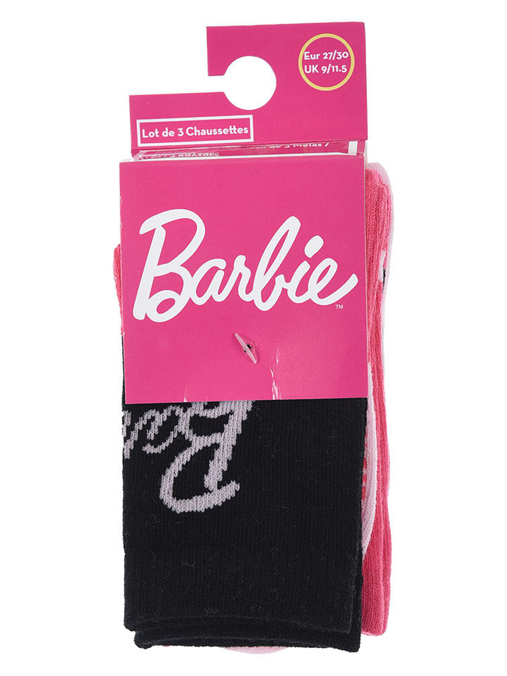 Barbie 3er-Set: Socken 