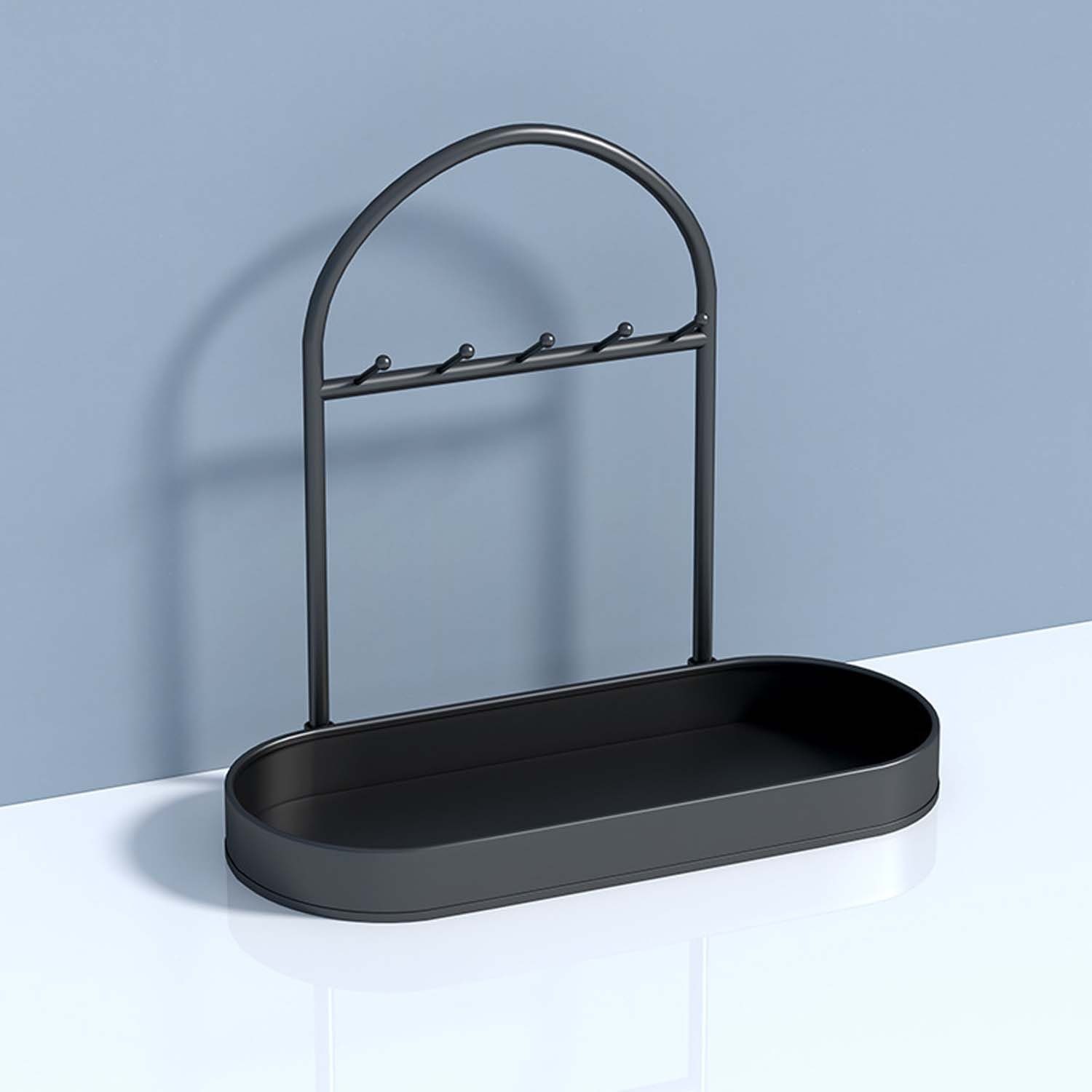 aikidio Schlüsselkasten Schlüsselaufbewahrung Ornamente Hakenleiste Desktop-Rack