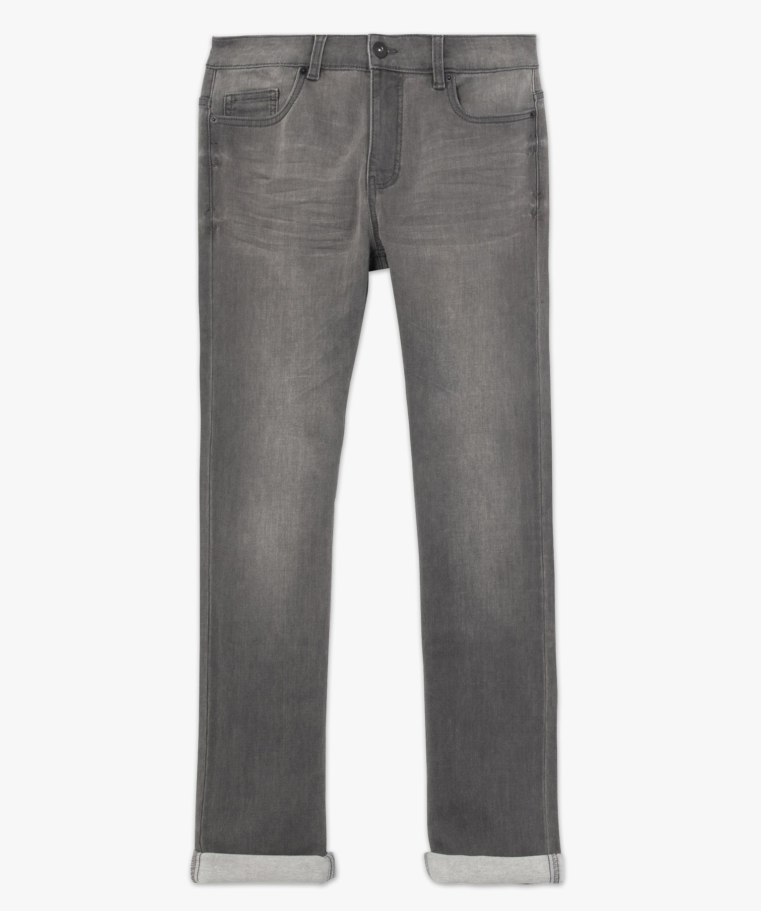 Jean homme coupe régular gris clair | GEMO