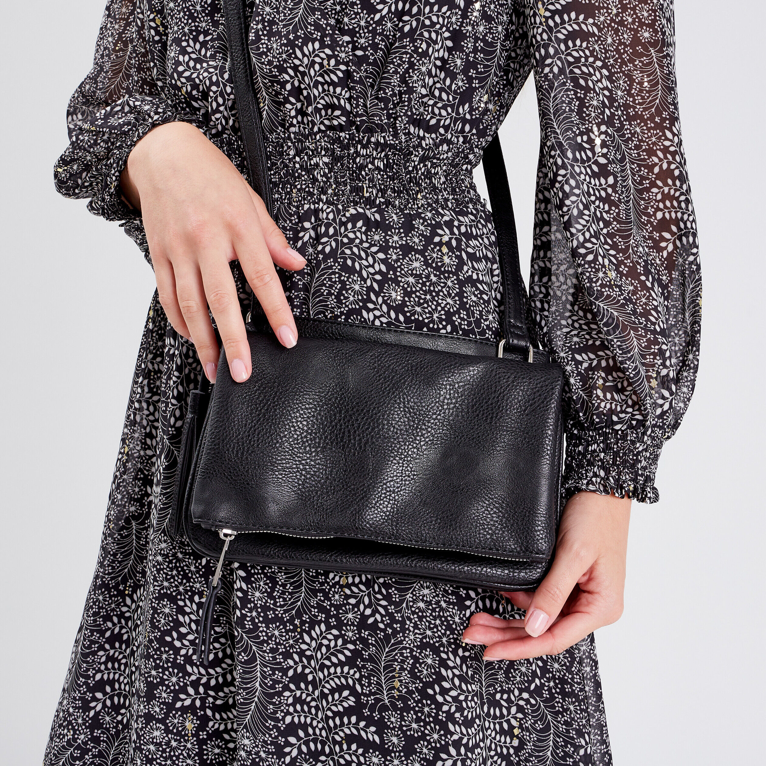 Sac avec bandoulière noir femme | Cache Cache
