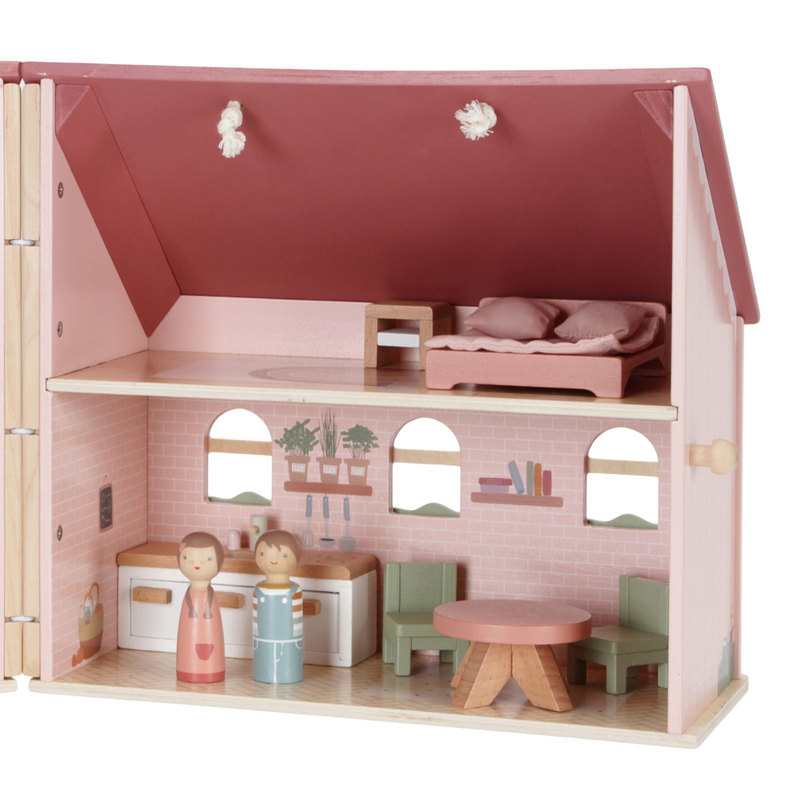 Petite maison de poupée en bois nomade Little dutch