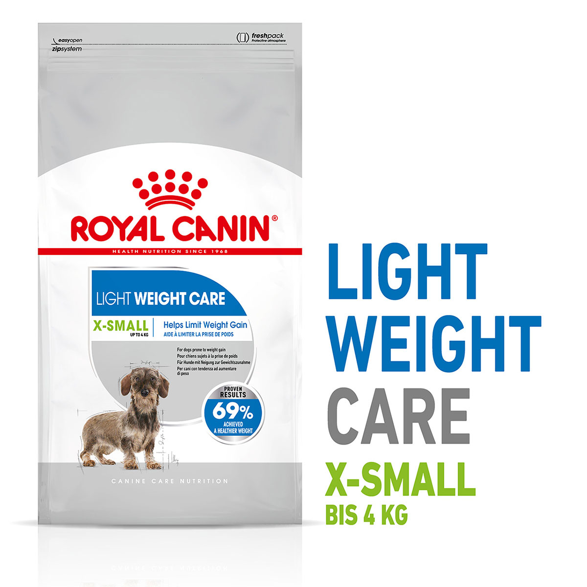 Royal Canin CCN Light Weight Care X-Small 1,5kg bei ZooRoyal