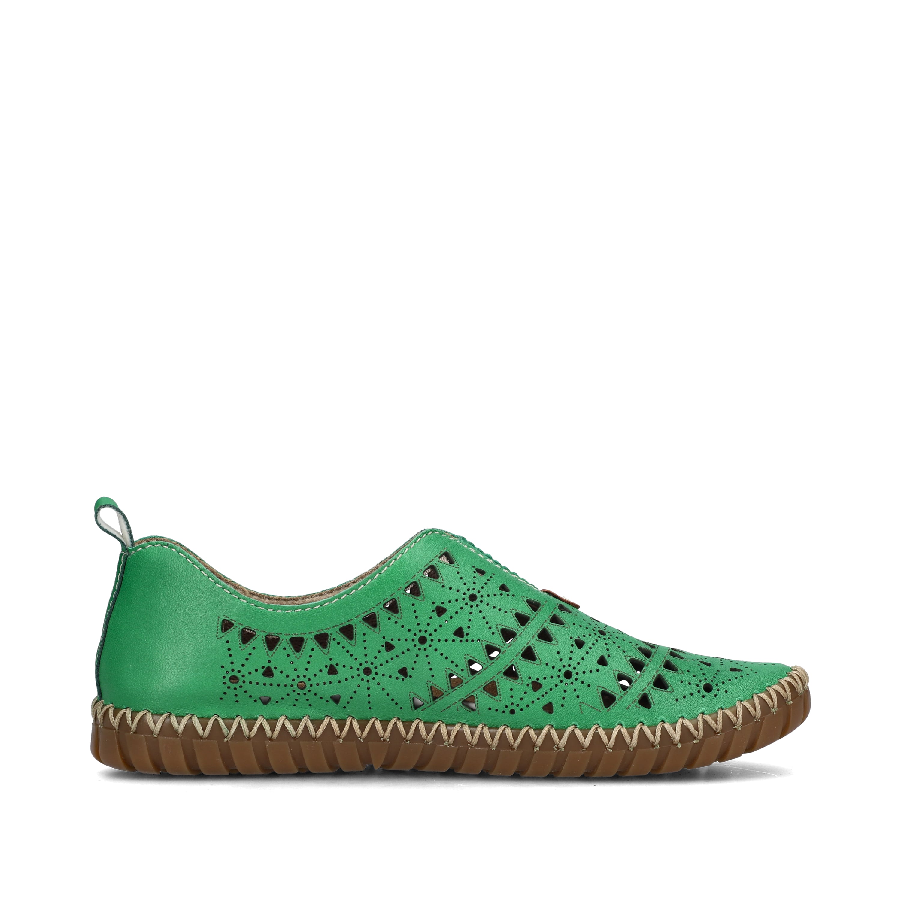 Rieker Damen Slipper waldgrün