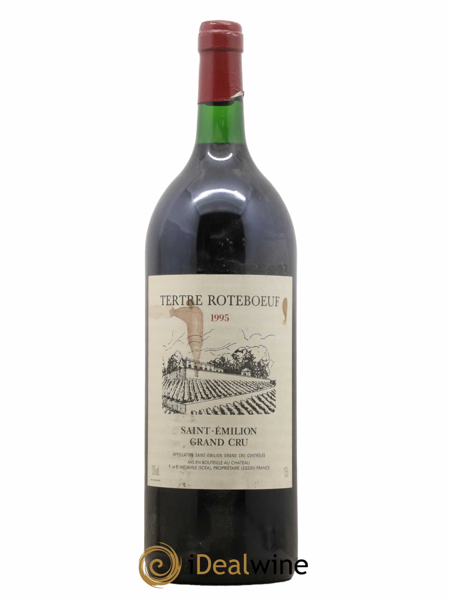 Château Tertre Roteboeuf  1995 - Lot de 1 Magnum