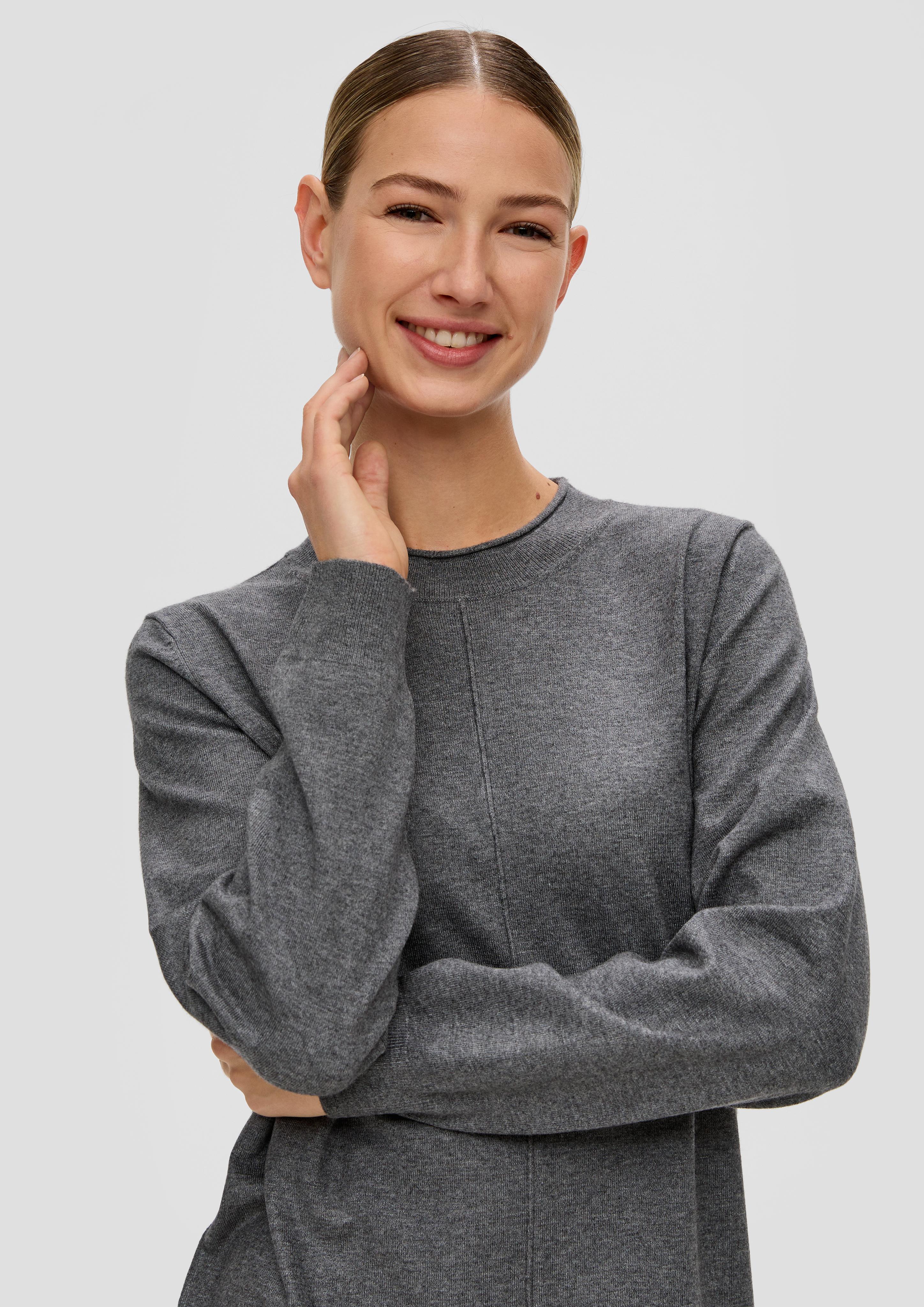 Strickkleid aus Viskosemix  2137664-9730