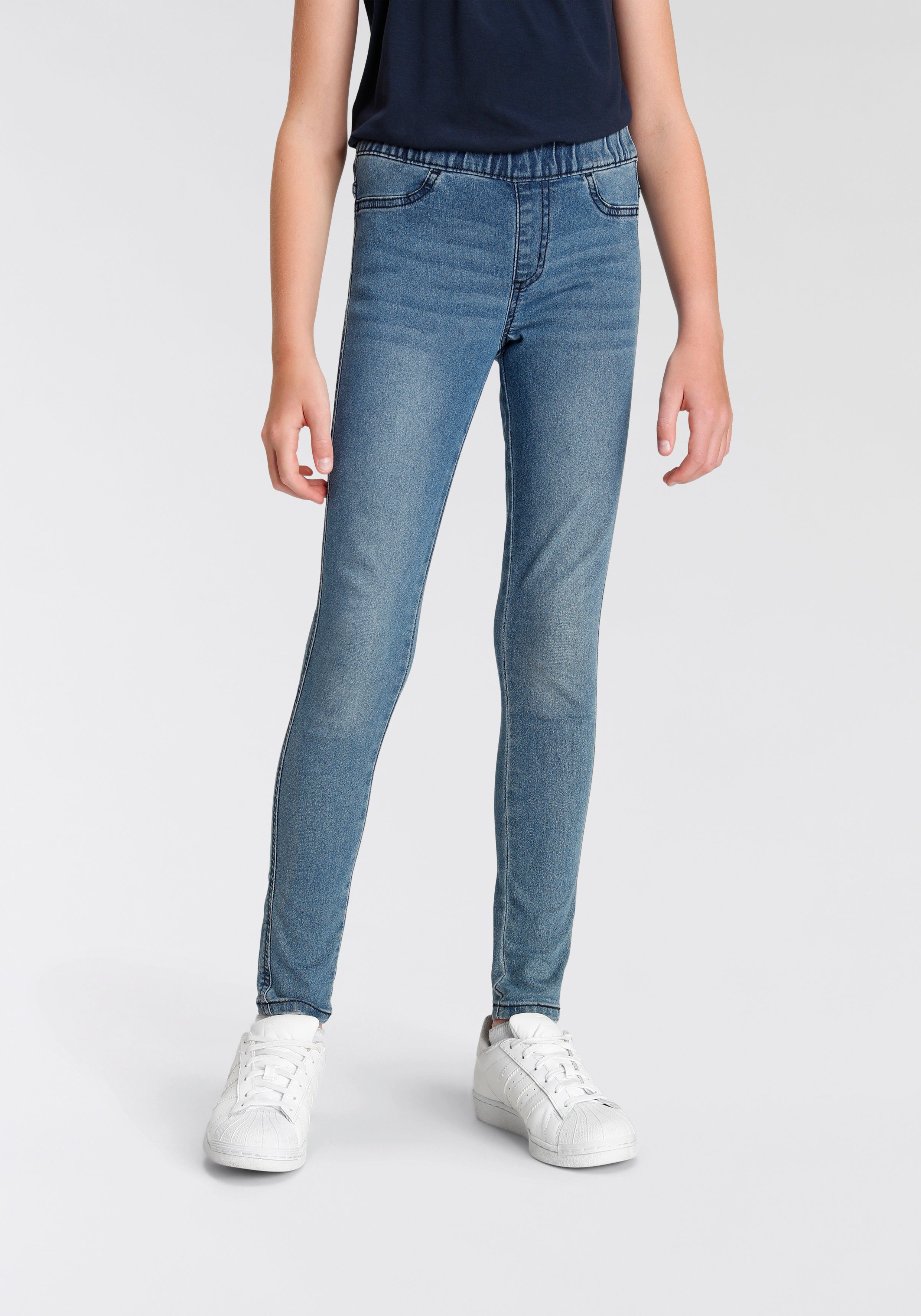 KIDSWORLD Jeansjeggings in enger Schlupfform